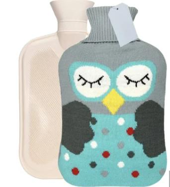 Thick Cable Knit Hot Water Bottle Cover Bag Daily Use Product