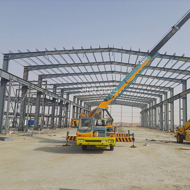 Steel Structure Welded Fabrication Construction Galvanized Building for Warehouse Workshop