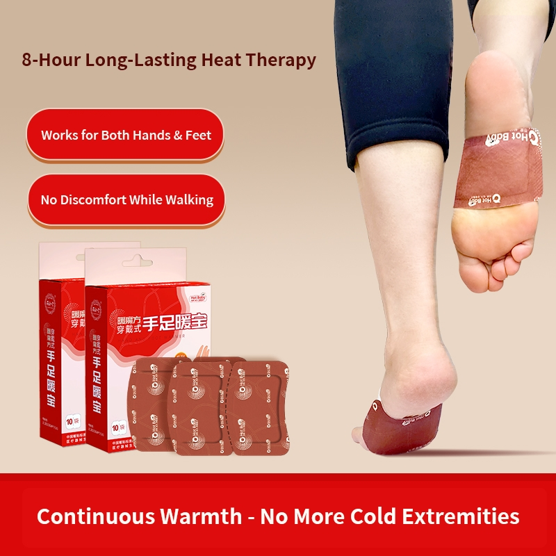 2-in-1 Splittable Heating Pad - Wearable Hand/Foot/Knee Warmer, Magic Cube Instant Heat Pain Relief Patch Pack, 6-Hour Thermal Therapy for Joints & Muscle