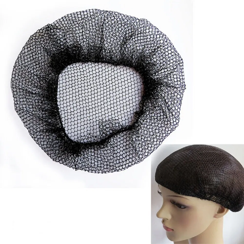 Disposable Nylon with Elastic Band for Hygiene and Food Service Hair Net