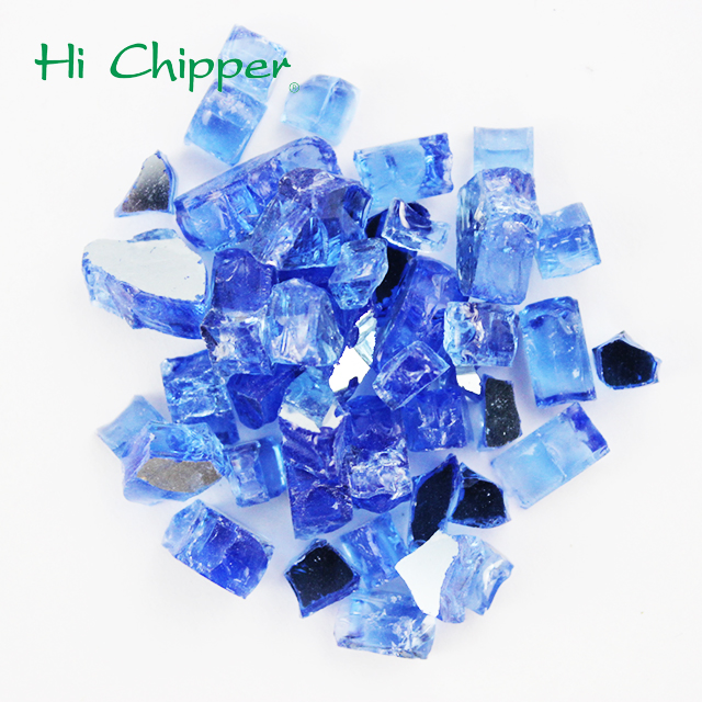 Decorative Colored Tempered Glass Stone Fire Glass for Fireplace