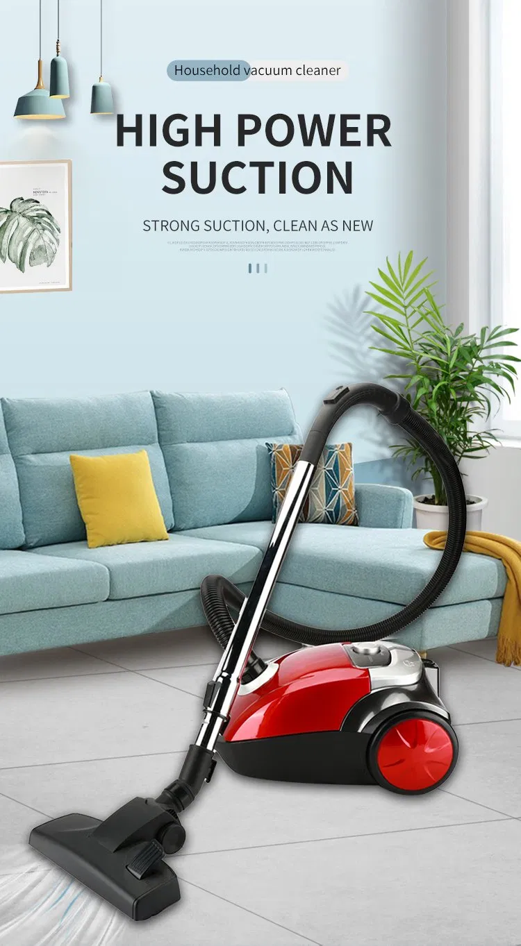 700W Home Horizontal Powerful Cyclonic Canister Bagged Vacuum Cleaner