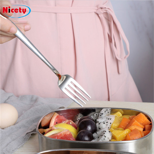 Custom Metal Kids Mini Eco Reusable Knife Cutlery Set Stainless Steel Tableware Spoon and Fork