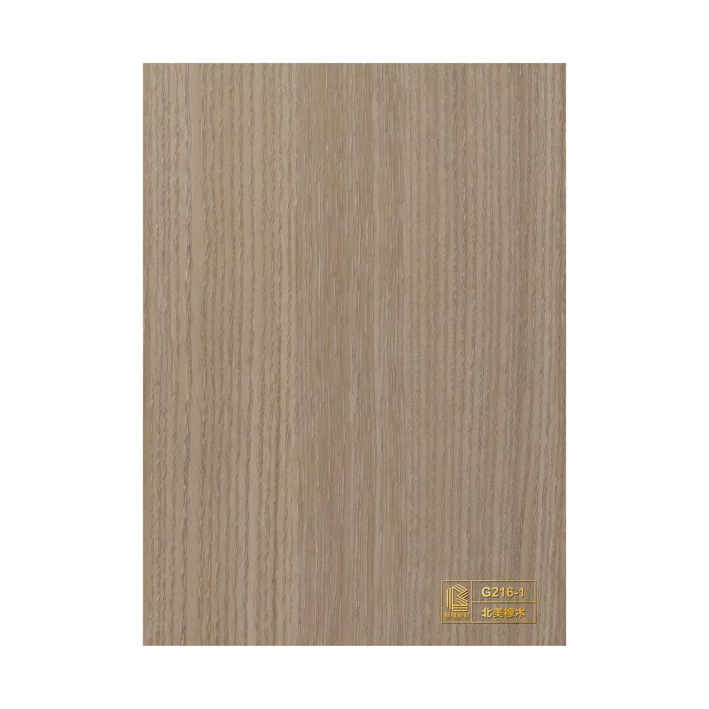 OEM ODM Custom Waterproof Wood Grain PVC Water-Based Film for Bedside Tables