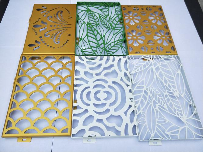 Custom Laser Cut Aluminum Carved Panel for Wall Cladding Decorative Screen