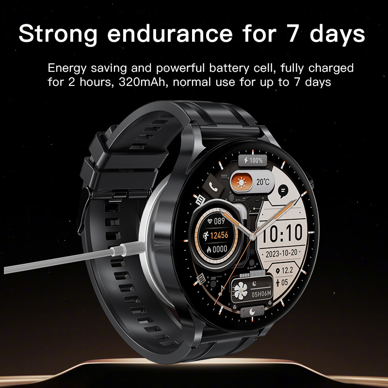 1.8'amoled Super Large Round Screen C26 Smart Watch Multifunctional Smart Watch for Fashion-Forward Users