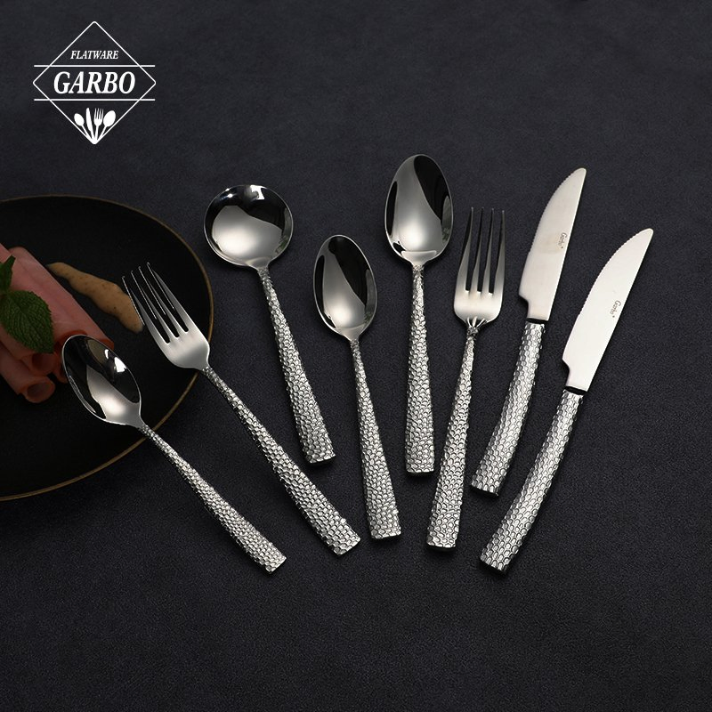 Wholesale 410ss Mirror Polished Golden Dinner Knife Customize Logo