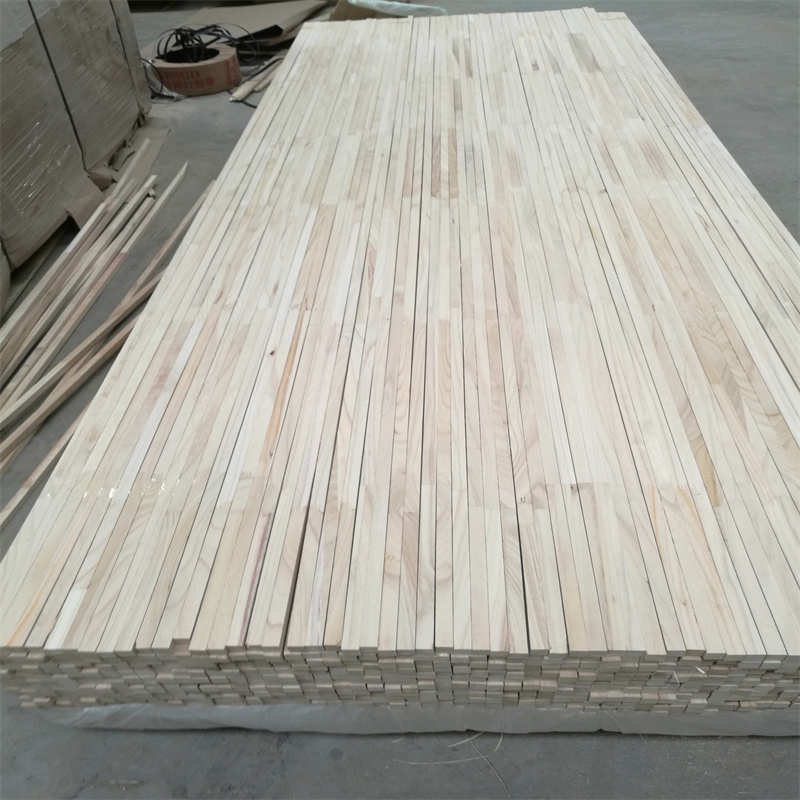 Promotional Price Edge Glued Solid Balsa Wood Paulownia Finger Joint Laminated Board