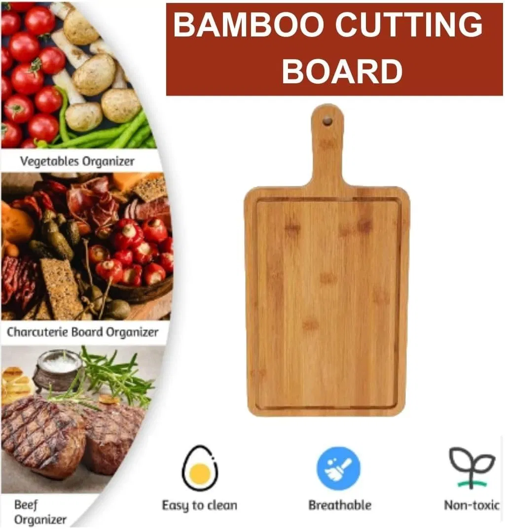 Bamboo Home Creative Kitchen with Two Styles: Cutting Board, Cheese Steak Board, Bamboo Chopping Board