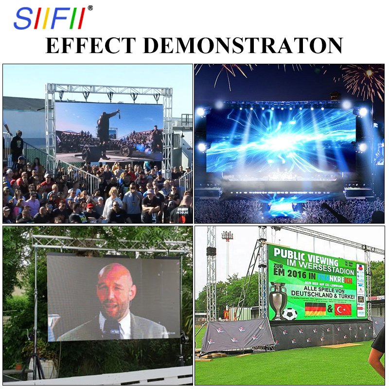 Waterproof LED Video Wall P2.976 P3.91 P4.81 Outdoor Indoor Rental LED Display Screen for Stage