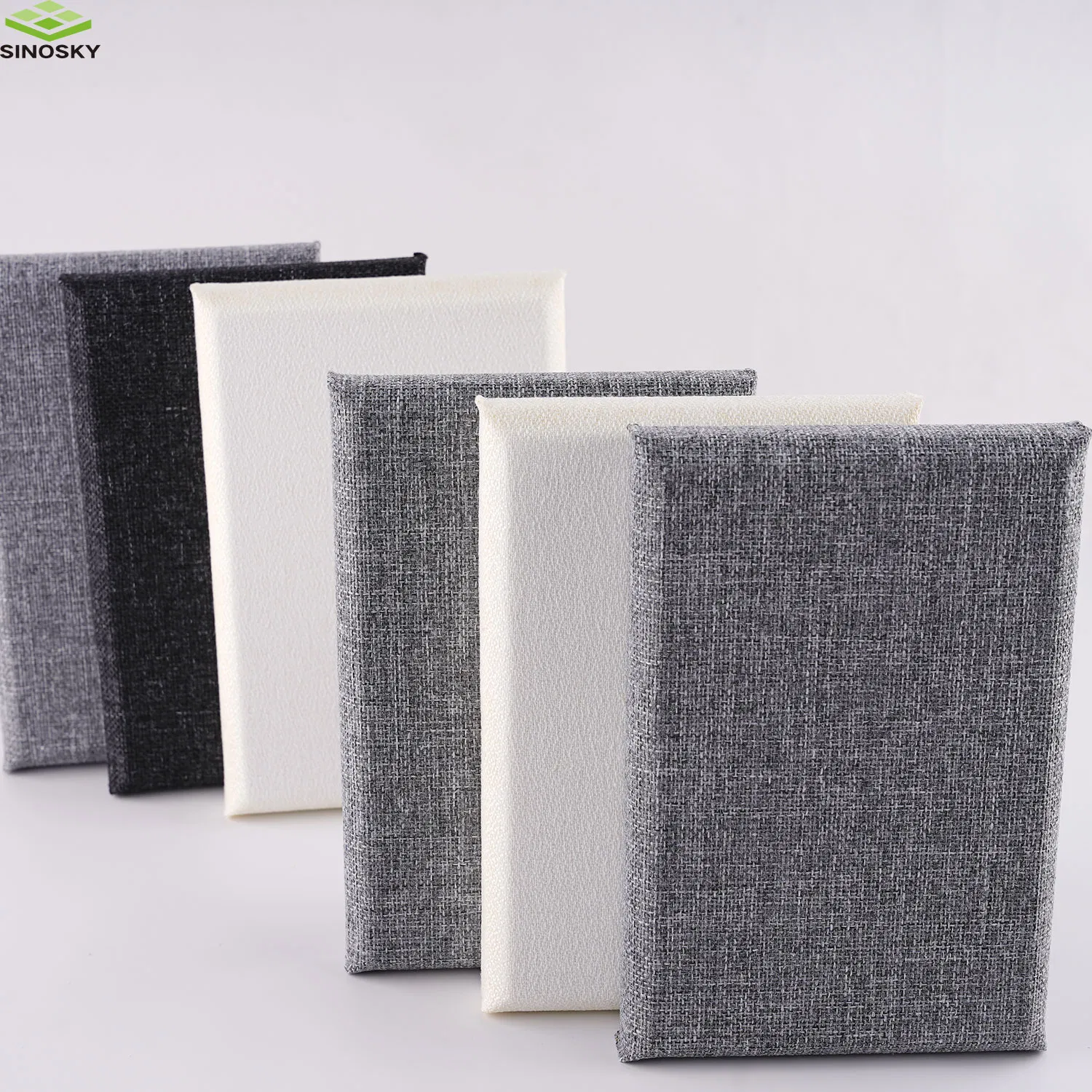 Decorative Fabric Wrapped Fiberglass Wool Panels Custom Acoustical Wall Ceiling Panels