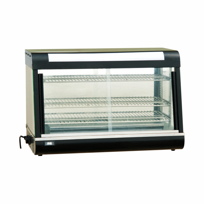 Table Top Food Display Showcase Food Heated Cabinet