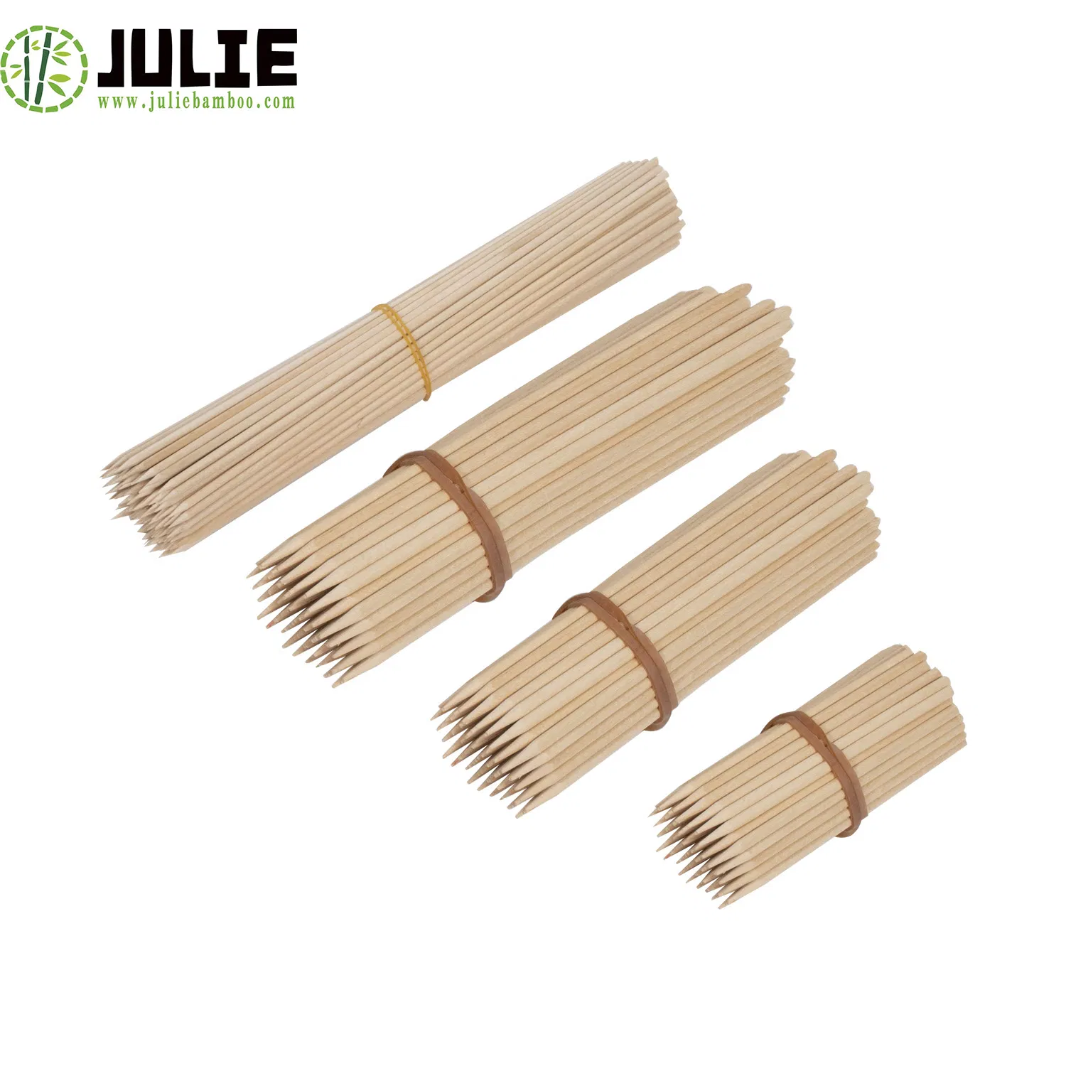 Экологичные деревянные шампуры из березы для еды