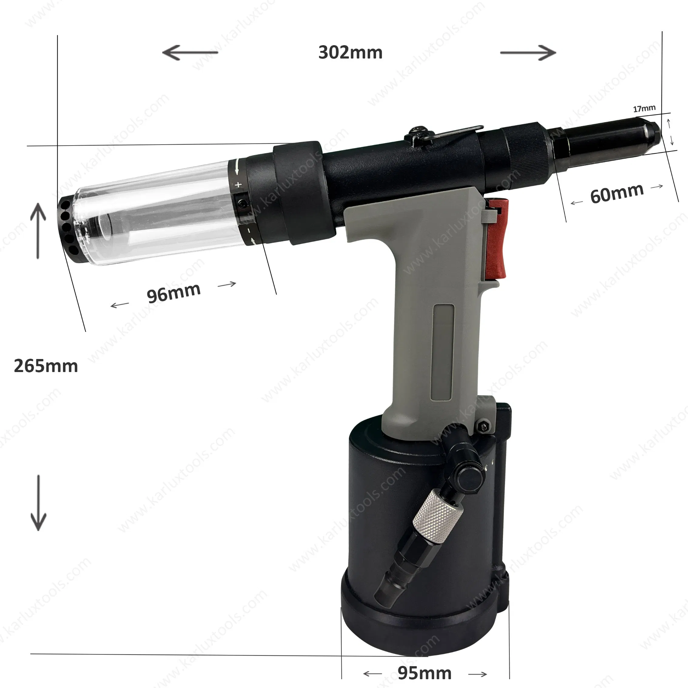 Пневматическая заклепочная машина Max Stroke 18 мм