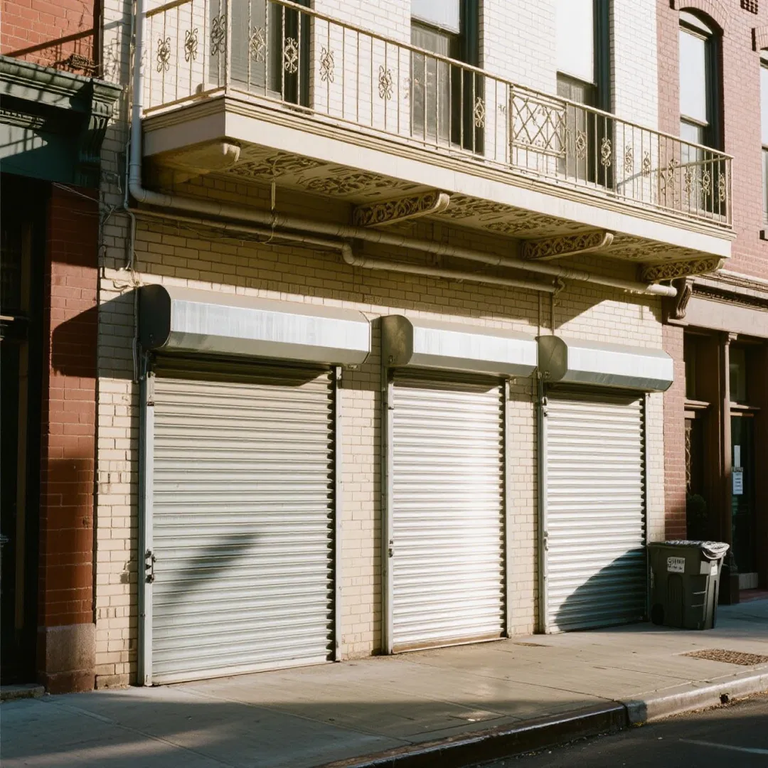 304 Rolling Shutter Industrial Door, Warehouse Door-Corrosion-Resistant