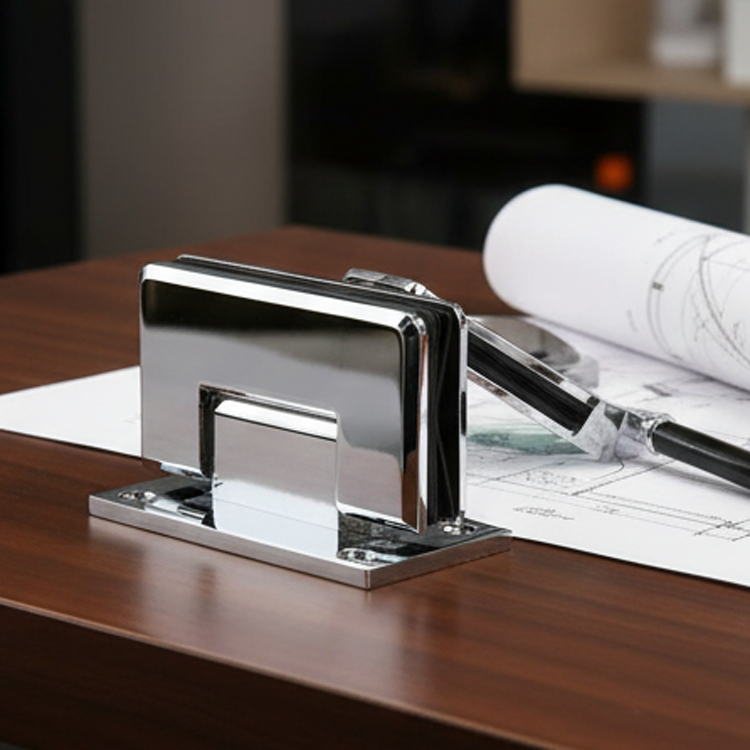 Premium Shower Glass Clip Viena Hinges for Modern Bathrooms