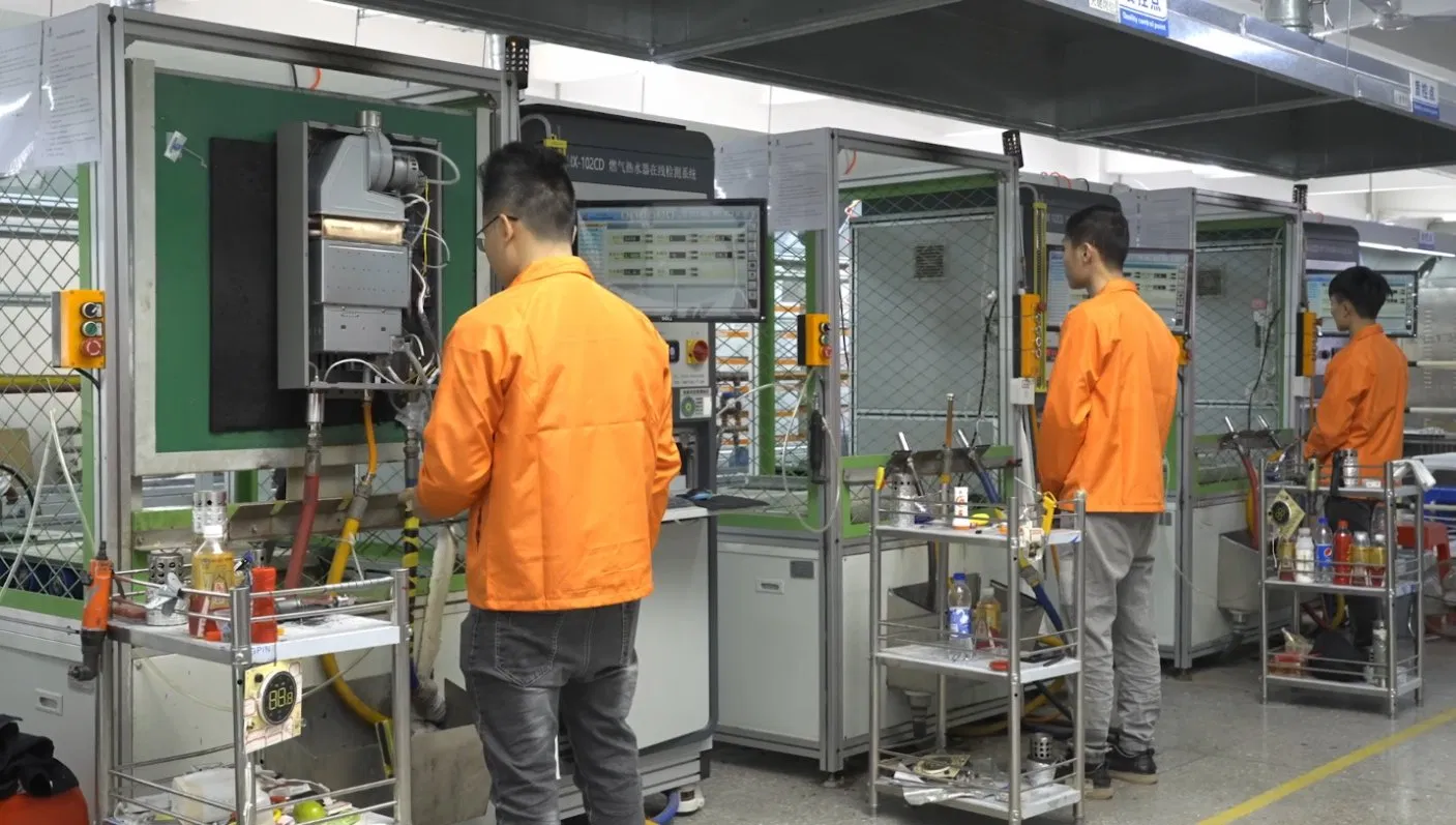 Factory Professional Gas Geyser Forced Exhaust System Low Pressure Gas Water Heater