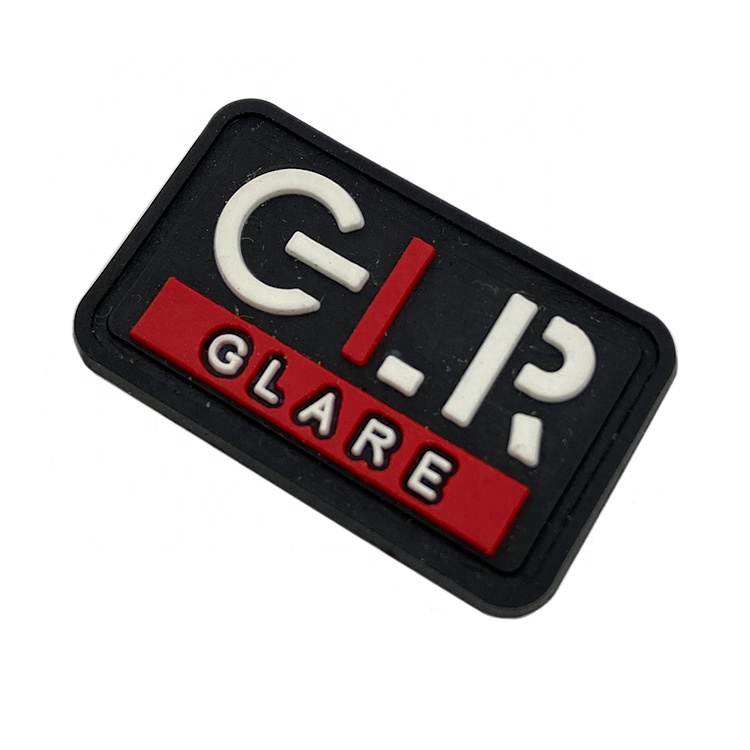 Этикетка резиновая 3D с логотипом для ткани обуви