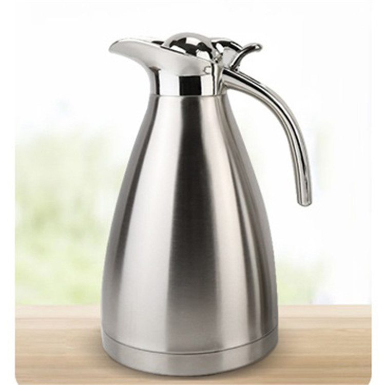 2000ml Stainless Steel Vacuum Insulated Carafe Thermal Carafe Coffee Pot