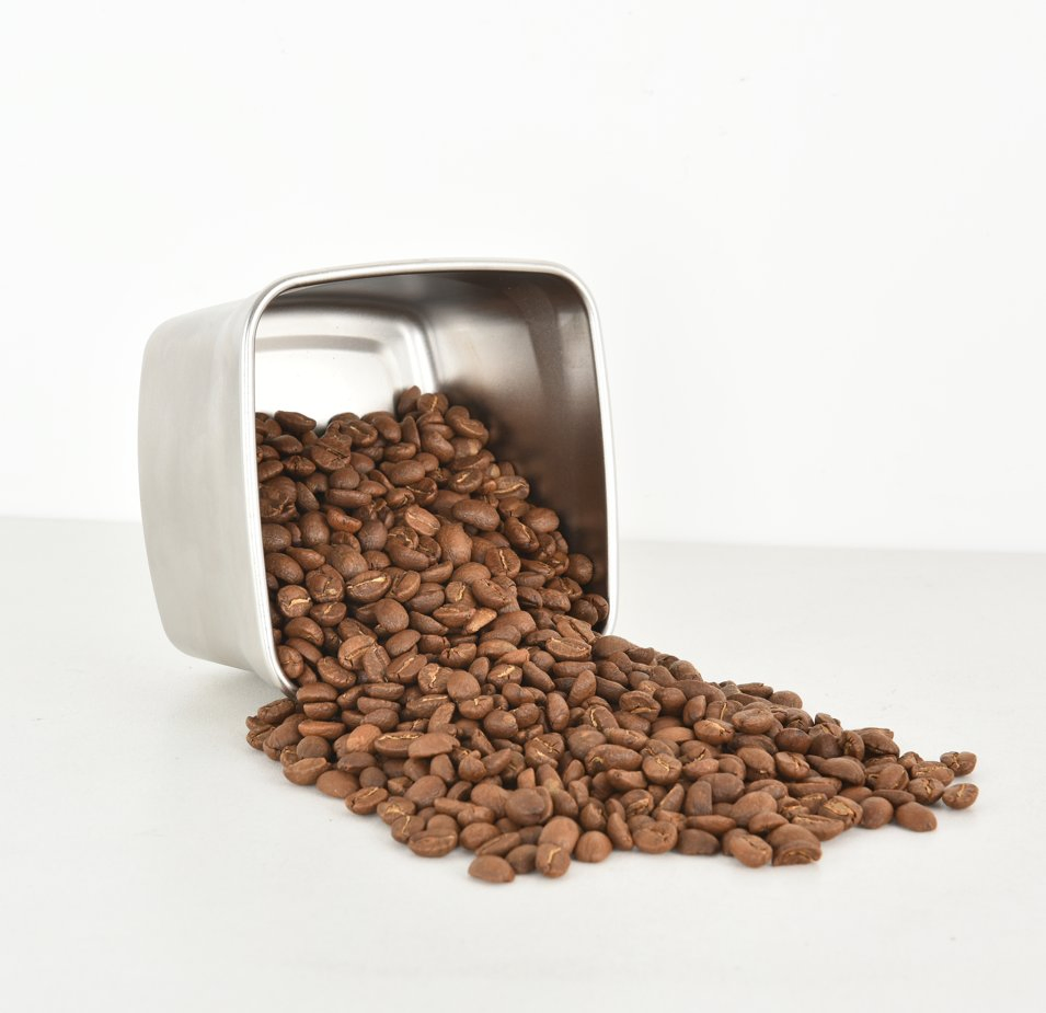 Hand Vacuum Pumping Stainless Steel Coffee Bean Container