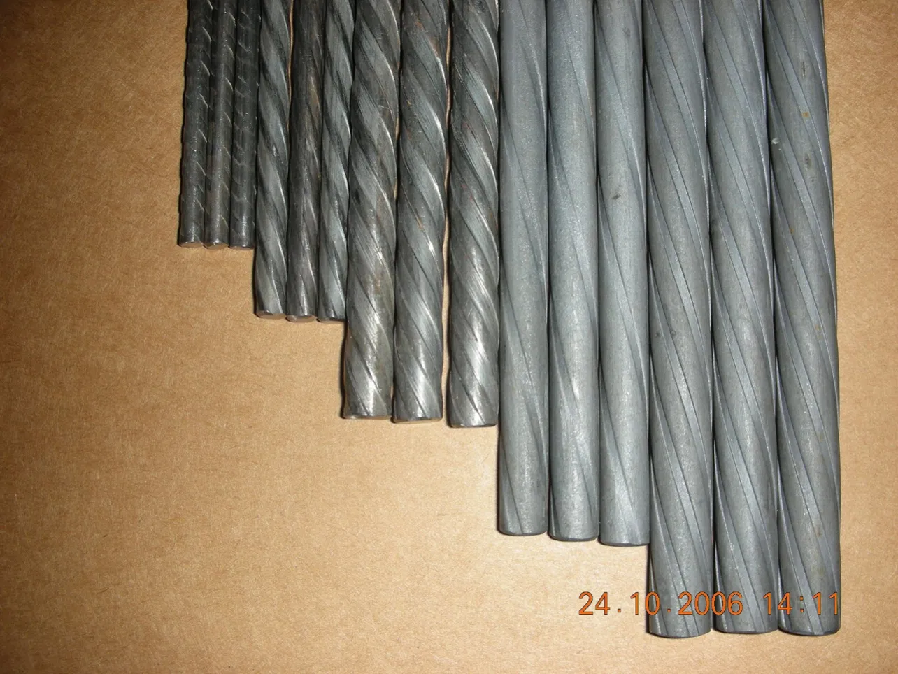 5mm 6mm 7mm 1670MPa PC Wire for Bangladesh Electric Poles