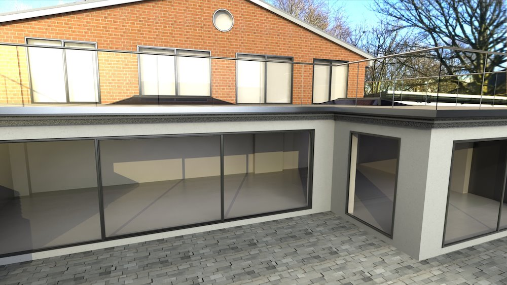 BS6180 Tested Glass Railing for Balconies/Glass Balustrade U Channel/Aluminium Channel