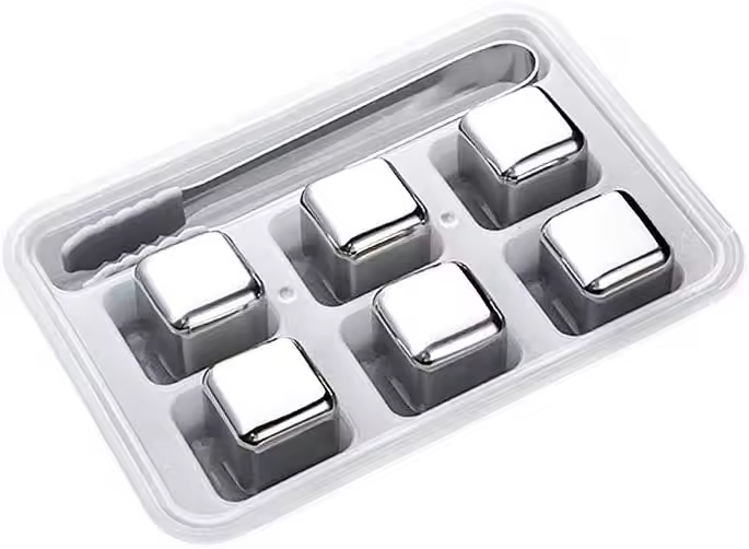 New Whisky Stones Ice Cubes Set Reusable Food Grade Wine Cooling Cube Chilling Rock Party Bar Tool Chilling Stones Refreezable Ice Cubes