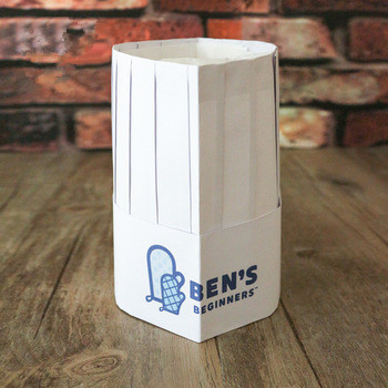 Paper Chef Hat for Restaurant, Kirchen and Hotel