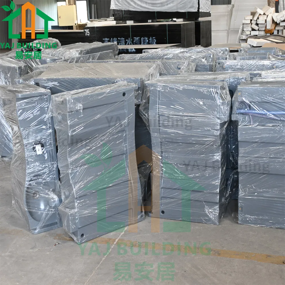 Low Price Easy Assembly Prefab Bathroom Outside Public Movable Portable Plastic Toilet