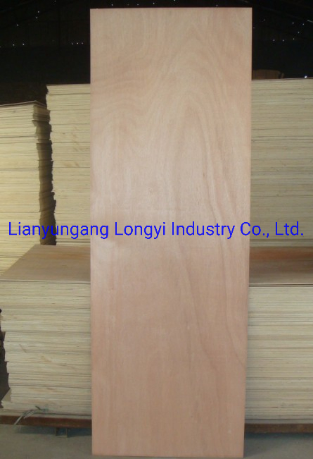 3.6mm Okoume Plywood Door Skin Door Size Panel