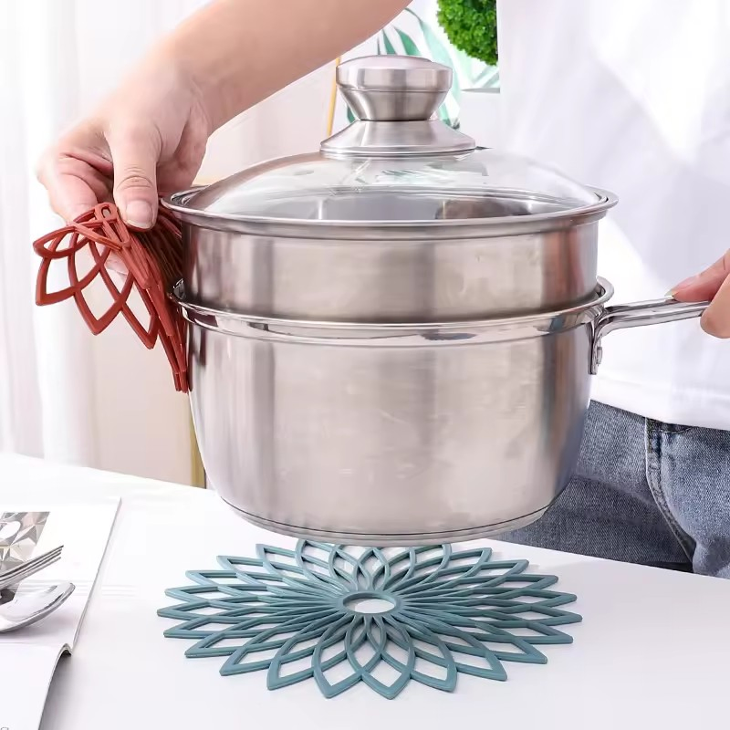 Glass Table Silicone Hot Pot Mat Silicone Household Electric Heating Table Mat Heat Resistant