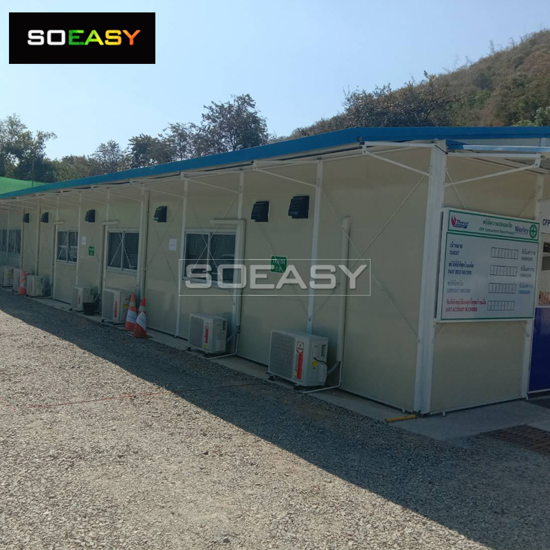 Dormitories Labor Camp Modular Prefabricated Apartments Building Prefab House with Good Service