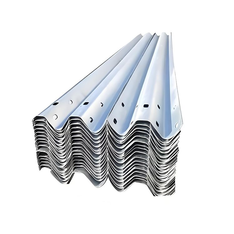 Triple Metal Highway W Beam Guardrail High-Speed Crash Barrier for Street and Roadway