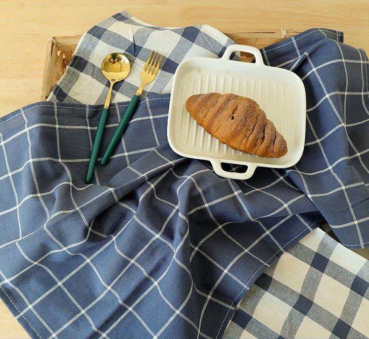 2024 Printed Factory Price Fashion High Quality Wholesale Custom Linen Kitchen Cotton Tea Towel