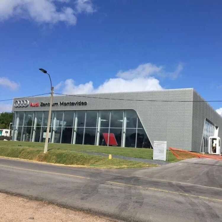Contemporary Steel Car Showroom and Exhibition Hall Design