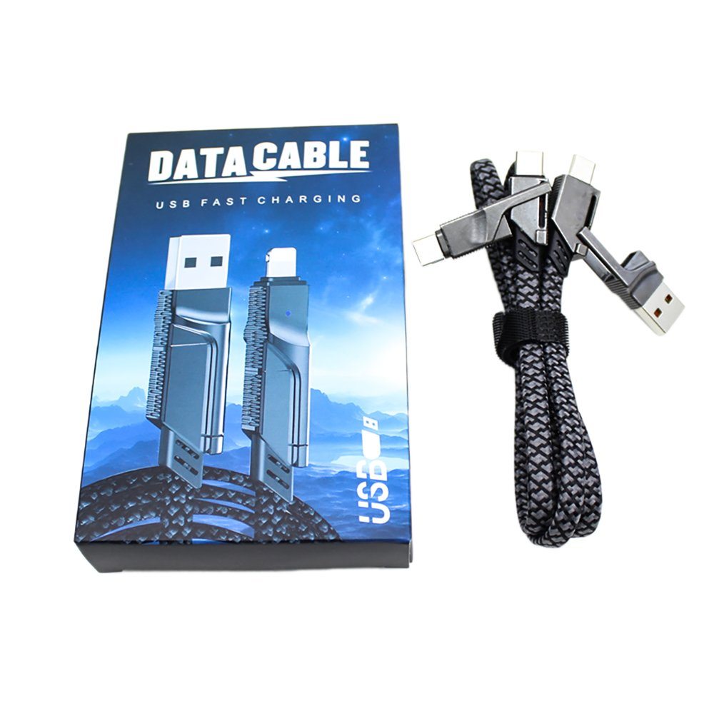 Custom Charger Data Cables Nylon USB Cable Type C Cable Double Head