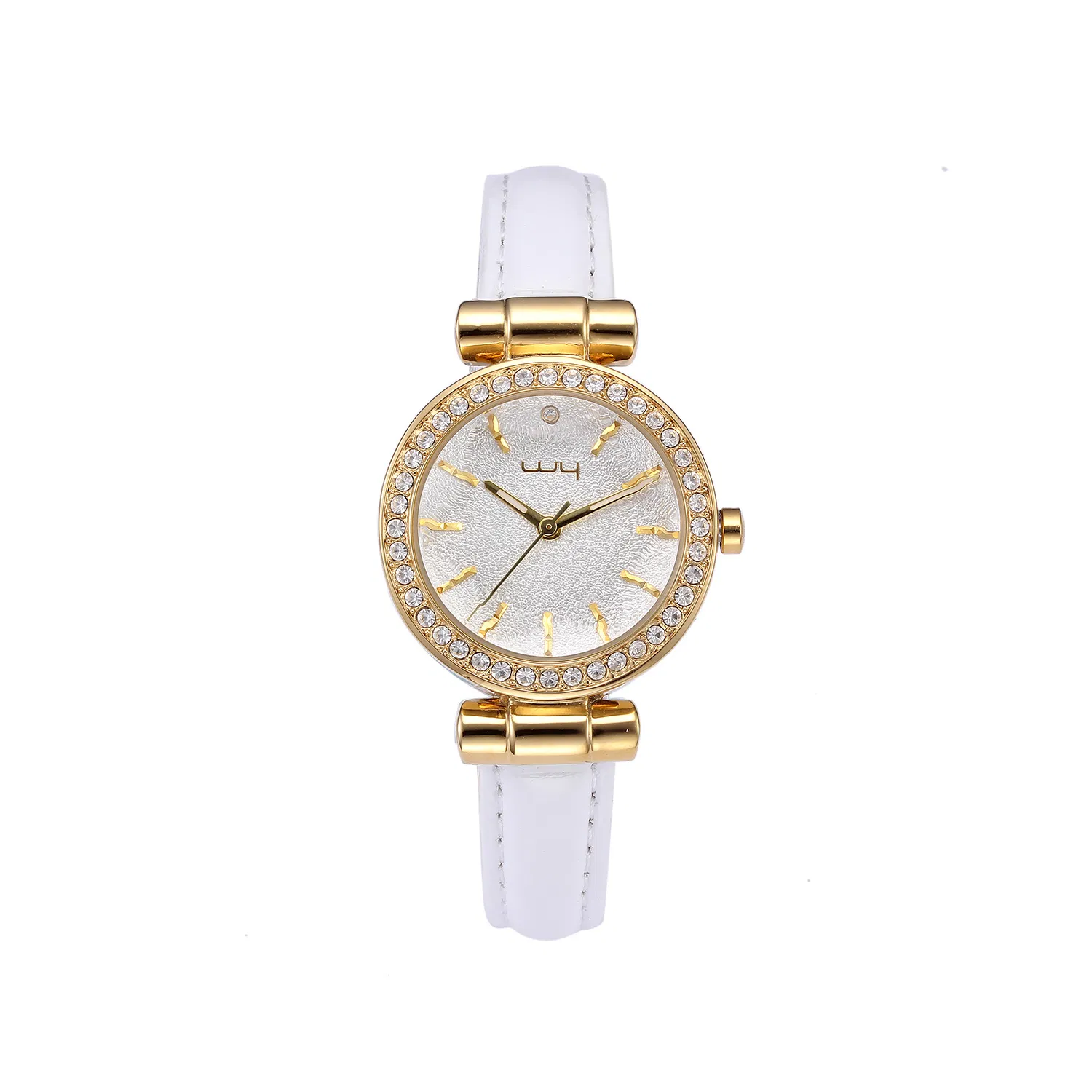 Factory Leather Strap Gift Swiss Quartz Wrist Luxury Watch (WY-008)