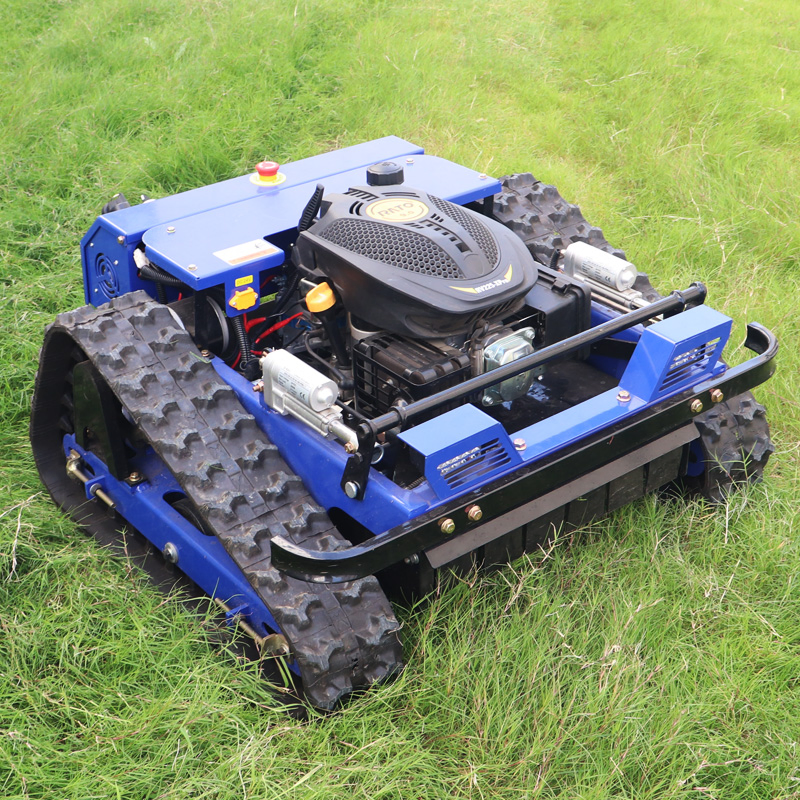 550mm 800mm 1000mm Factory Cheap Grass Cutter Robot Crawler Remote Control Lawn Mower with CE EPA Euro5