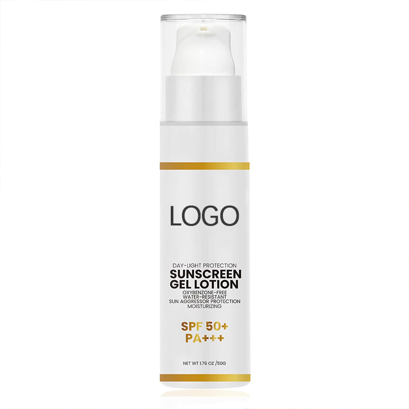 Beauty Cosmetics Skin Care SPF 50 Face Sunscreen Moisturizer Sunscreen Gel Lotion