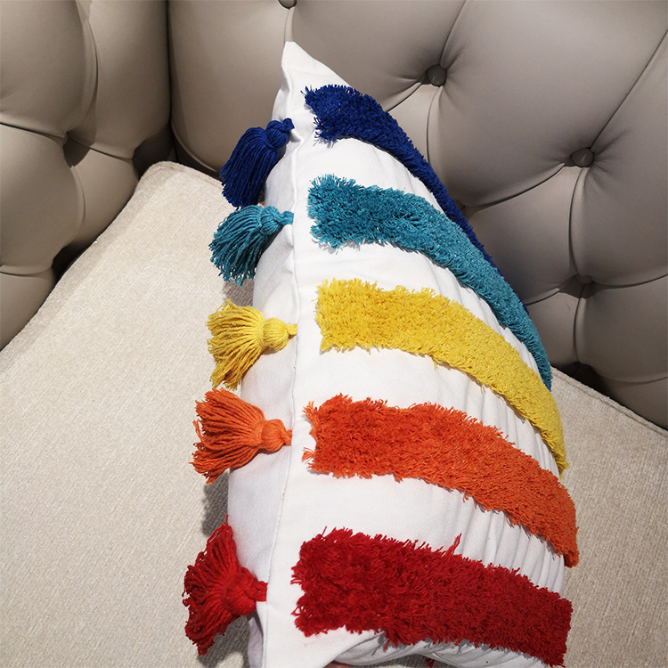 Luxury Boho Cushion Cover with Unique Patterns for Sofa Use Colorful Bohemian Cushion