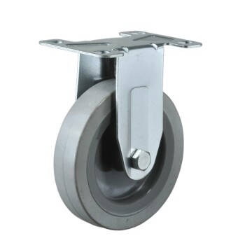 Hot Sales 4inch Swivel Top Plate Rubber Caster Wheel