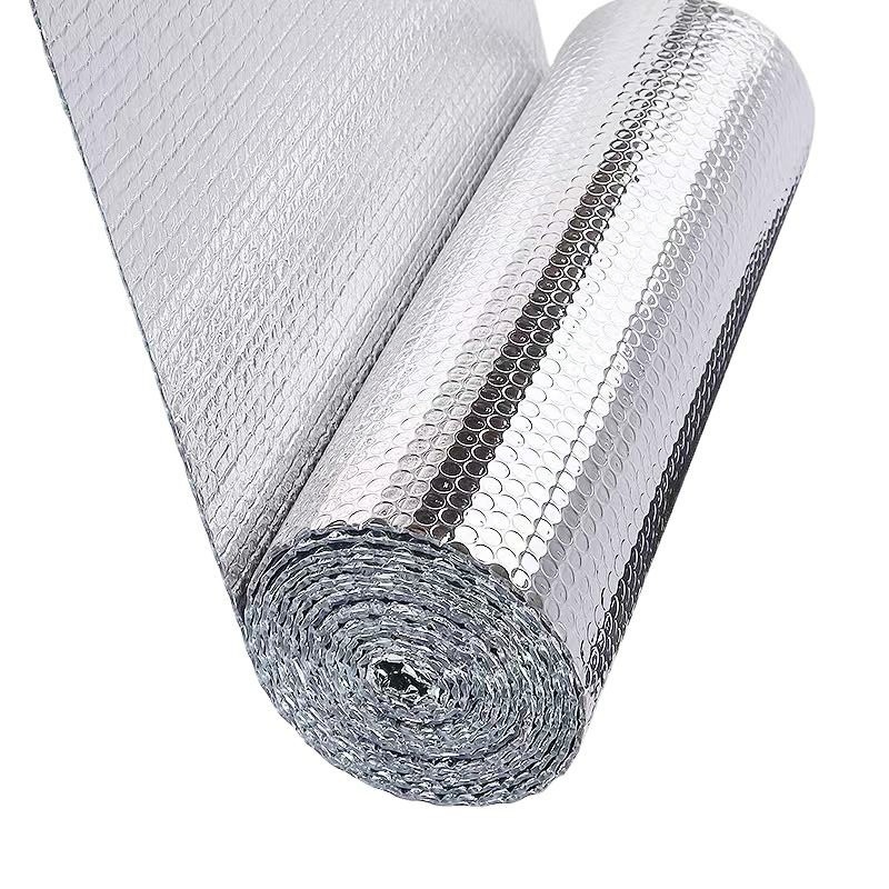 High R Valued Factory Double Bubble Reflective Foil Insulation 4 X 50 FT Roll Industrial Strength for Construction Material