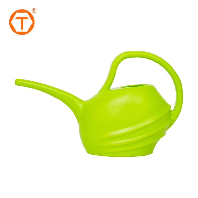 Home Gardening 1L 2L Watering Kettle Pot Eco-Plastic PE Small Long-Mouth Watering Can for Daily Plant Care