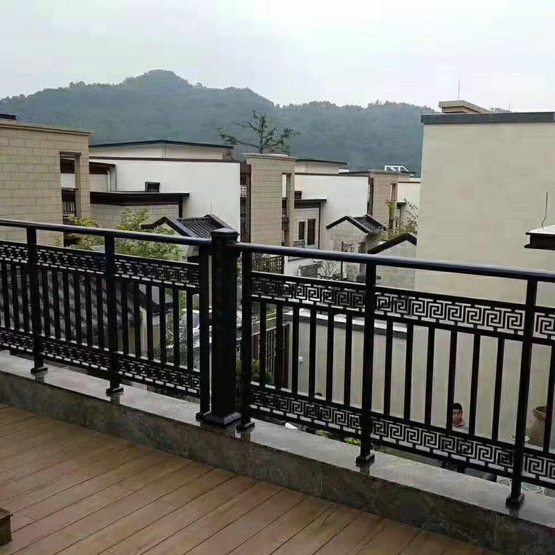 Aluminum Alloy Balcony Guardrail Suitable for Modern Villa Garden