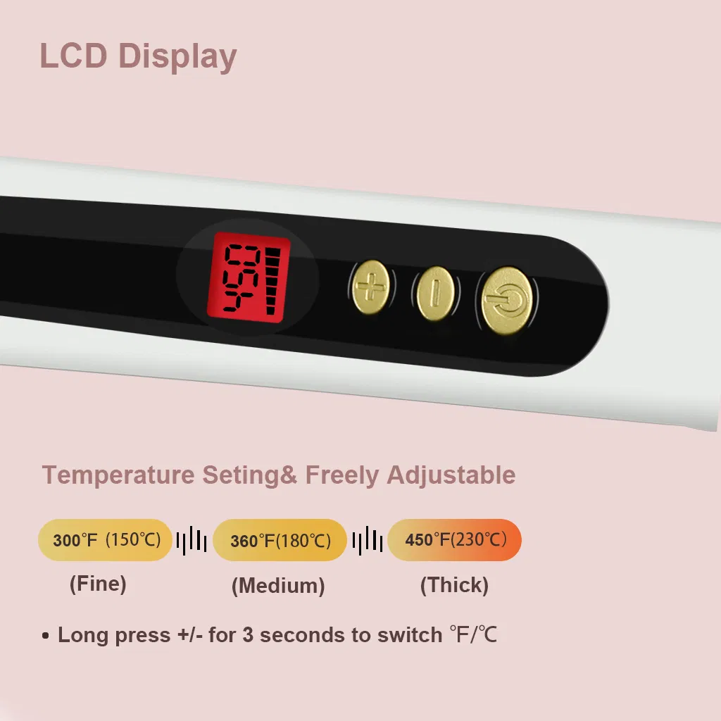 Professional Beauty Salon Ceramic Straightener with CE RoHS, CE/FCC