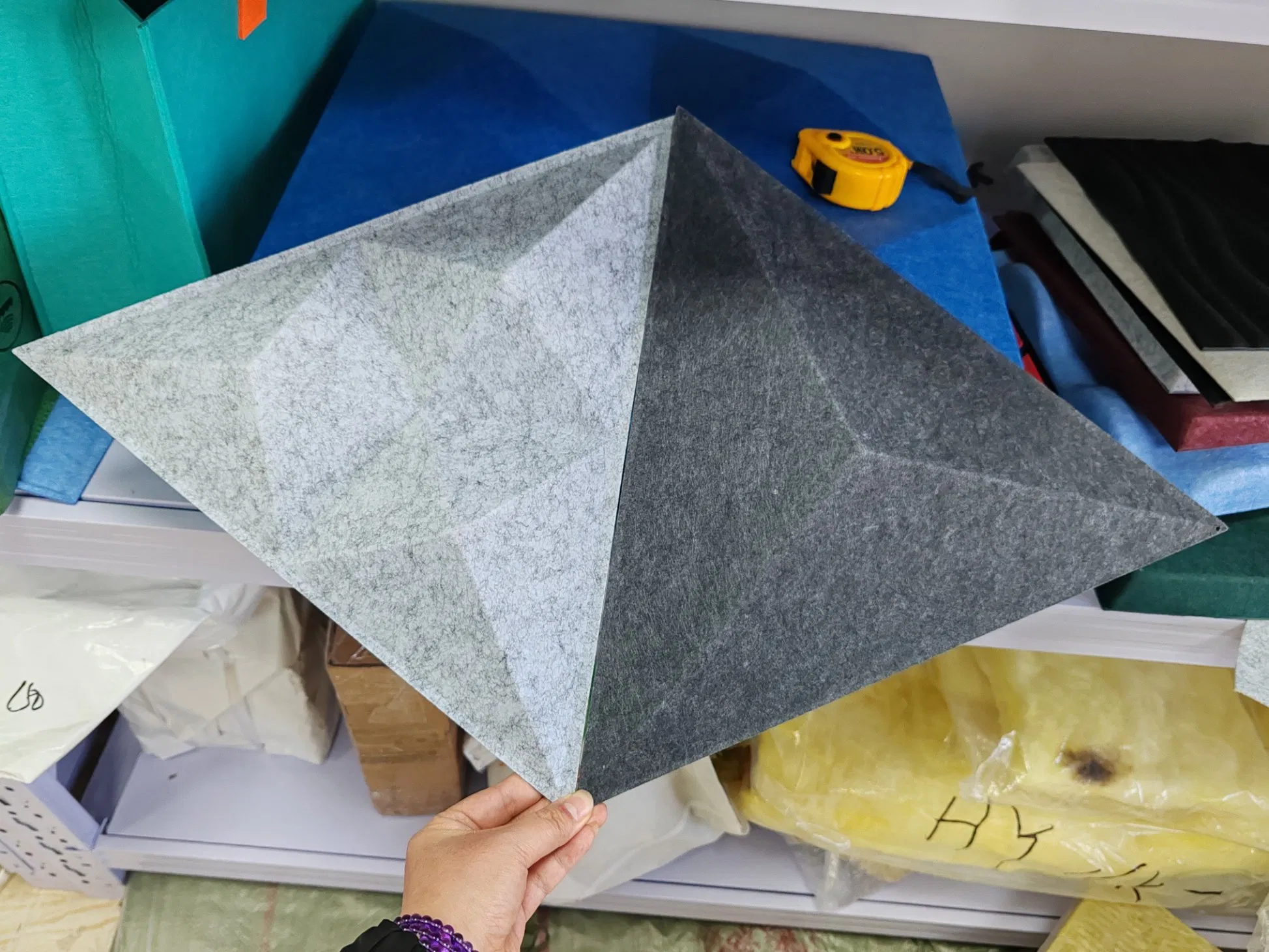 Double Layer Two Layer Pet Acoustic Panel Pet Felt