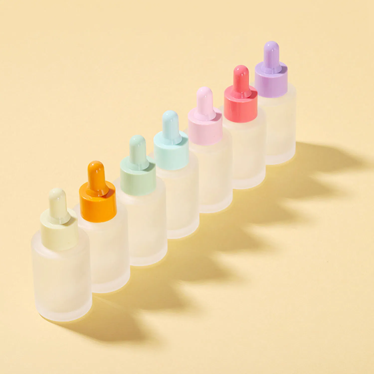 30ml Macaron Essential Oil Sub Glass Dropper Bottle Portable Travel