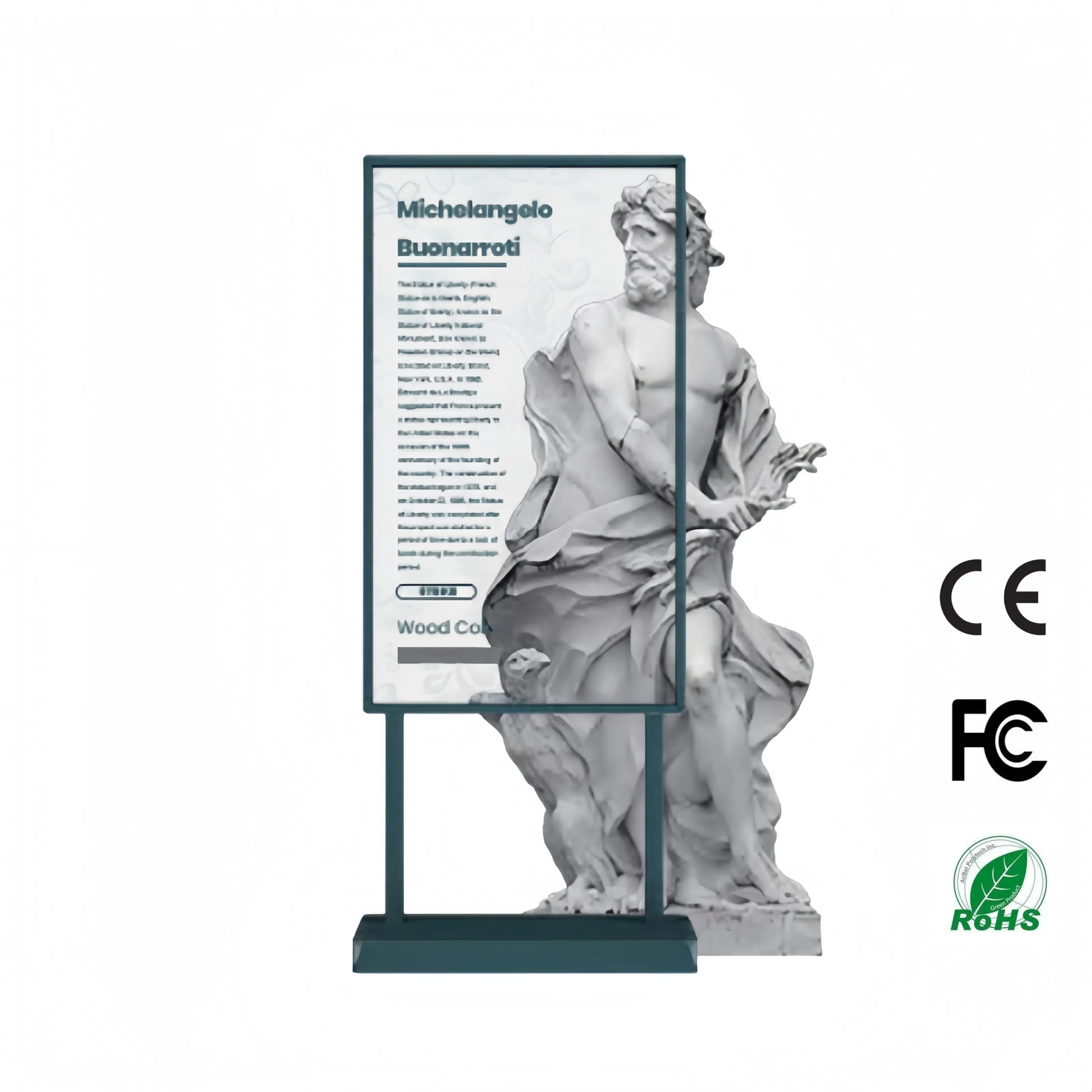 Factory OEM Full Color Transparent Display OLED for Effective Signage