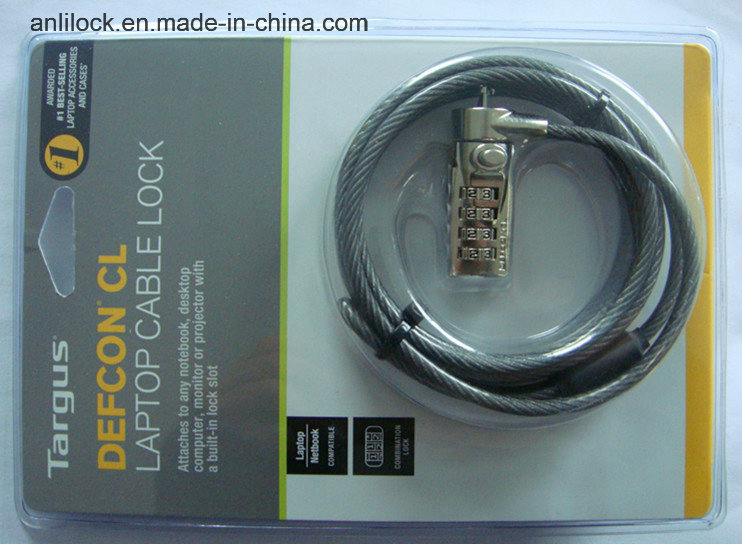 Notebook Lock, Combination Laptop Lockcombination Computer Locksafe PC Lock (AL-7500)