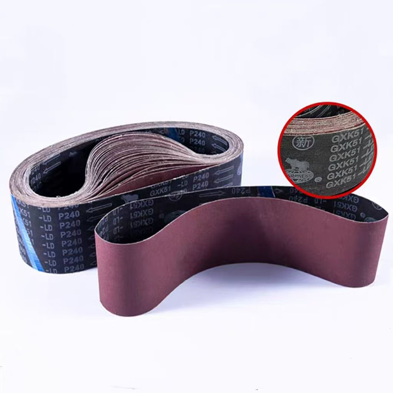 Рулон абразивной шлифовальной ленты из оксида алюминия